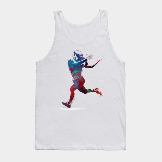 American football player #football #sport Tank Top by JBJart